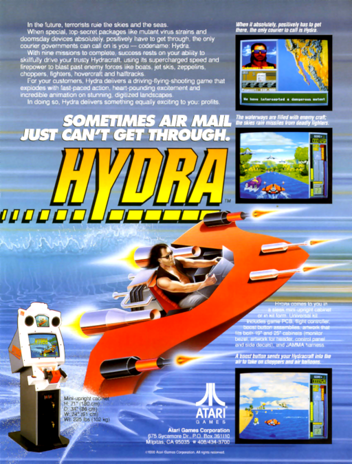 Hydra Arcade Game Cover